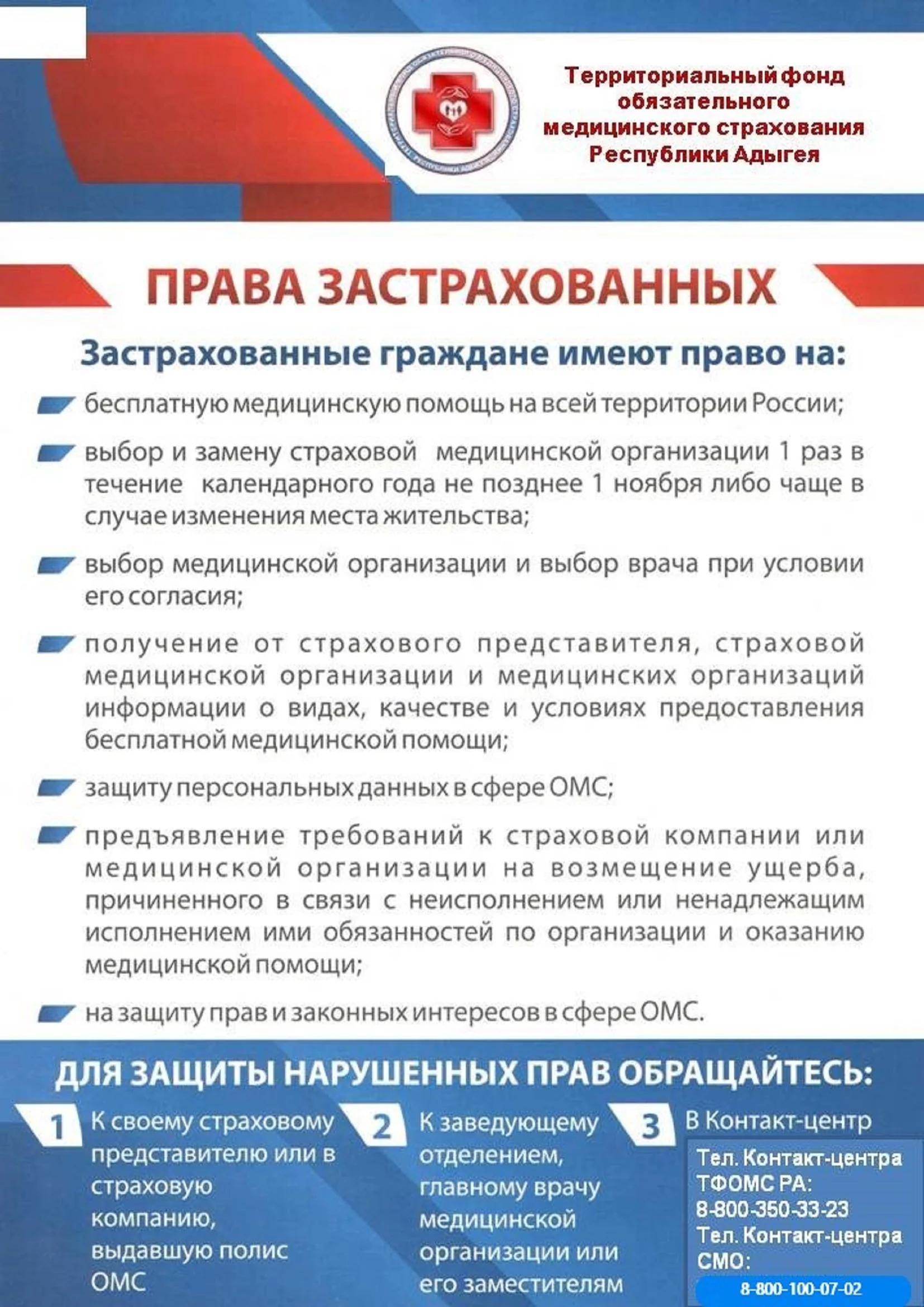 Информация об ОМС 3